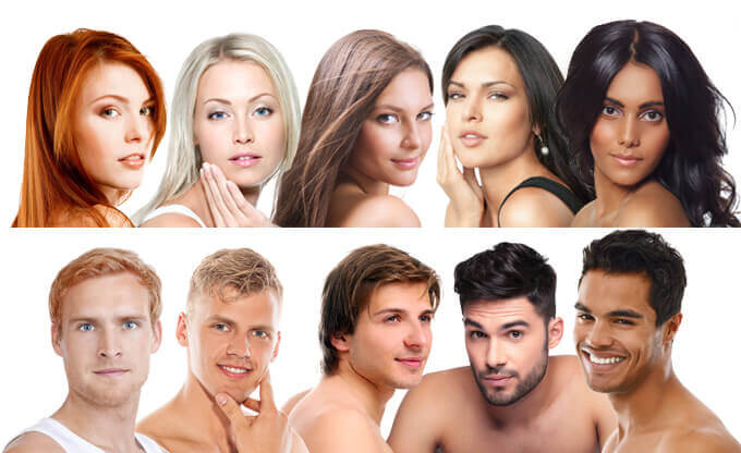 Hauttypen für dauerhafte Haarentfernung